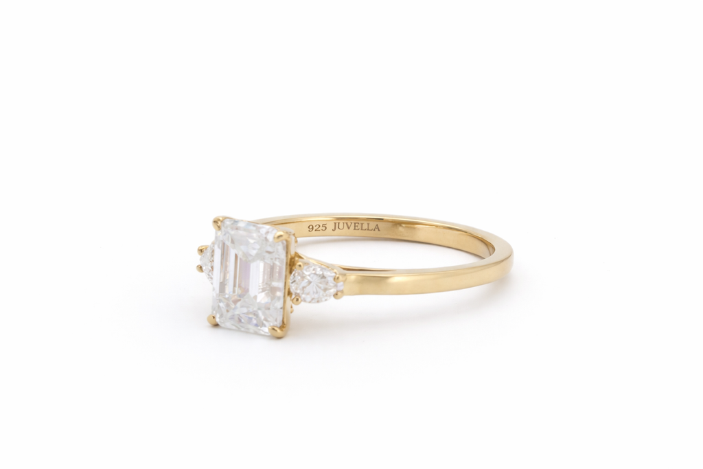 Solène moissanit ring