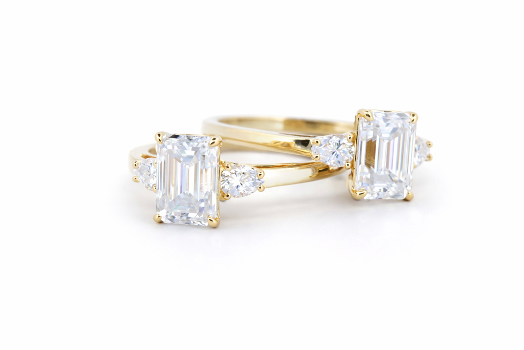 Solène moissanit ring
