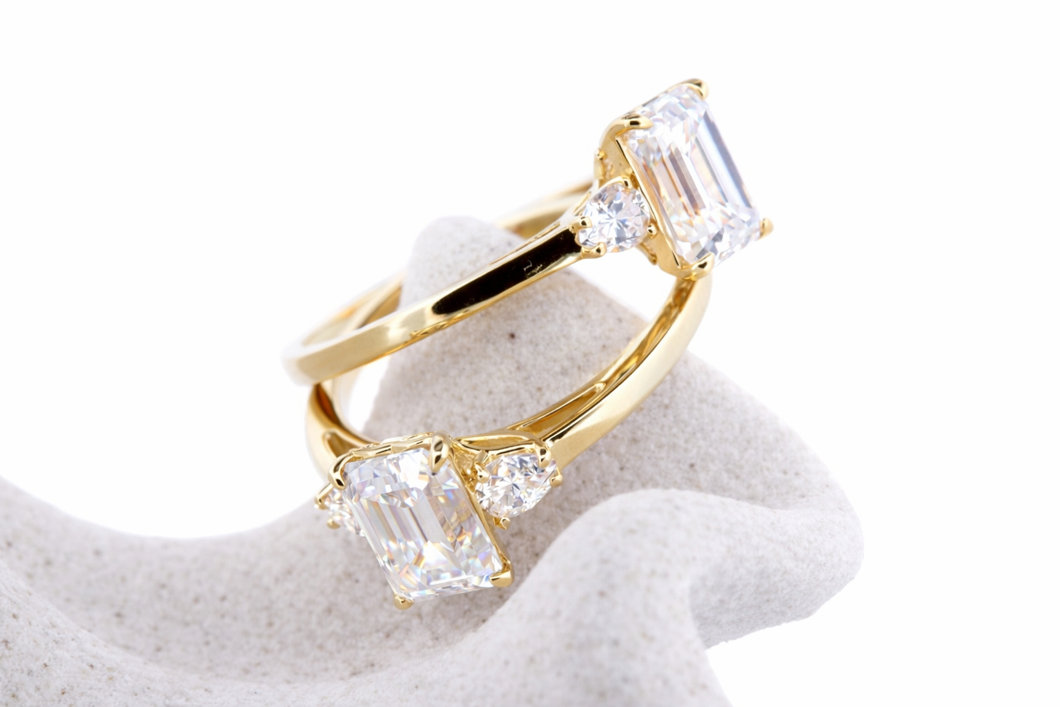 Solène moissanit ring