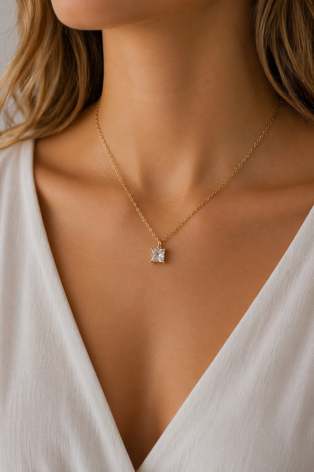 Carré halsband