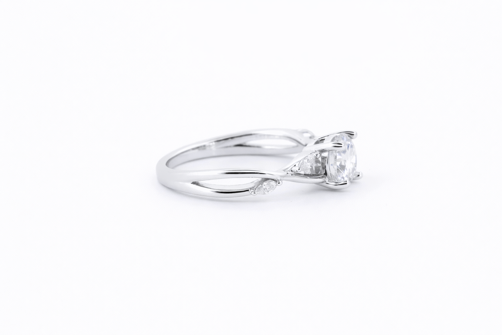 Elara moissanit ring