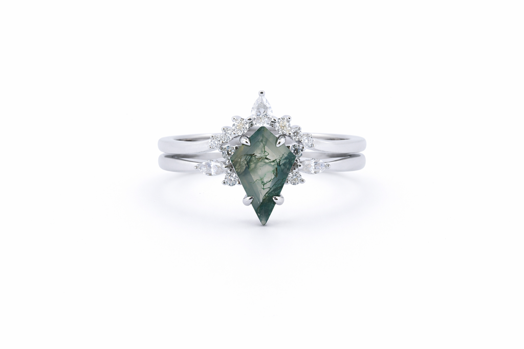 Astra moissanit ring