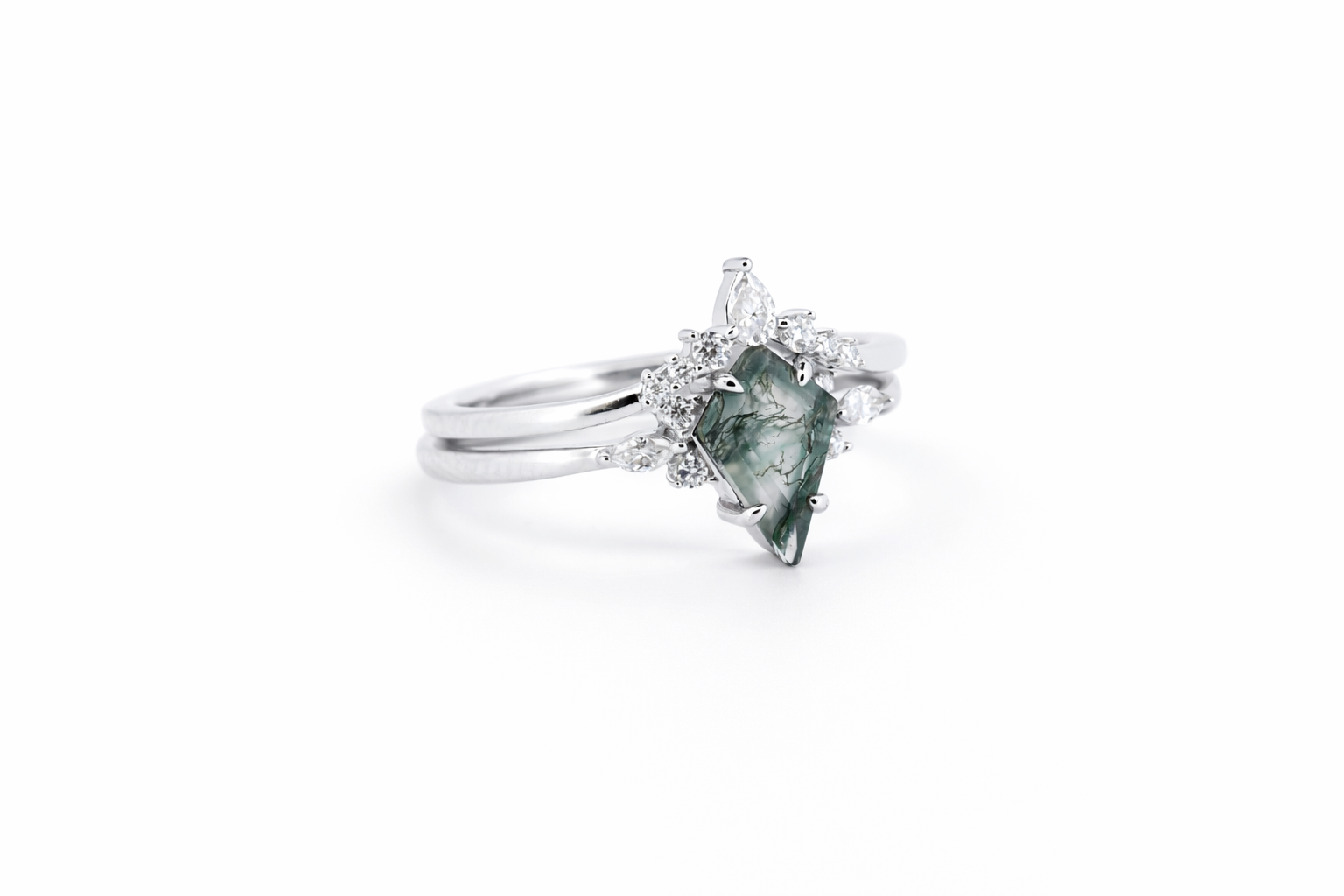 Astra moissanit ring