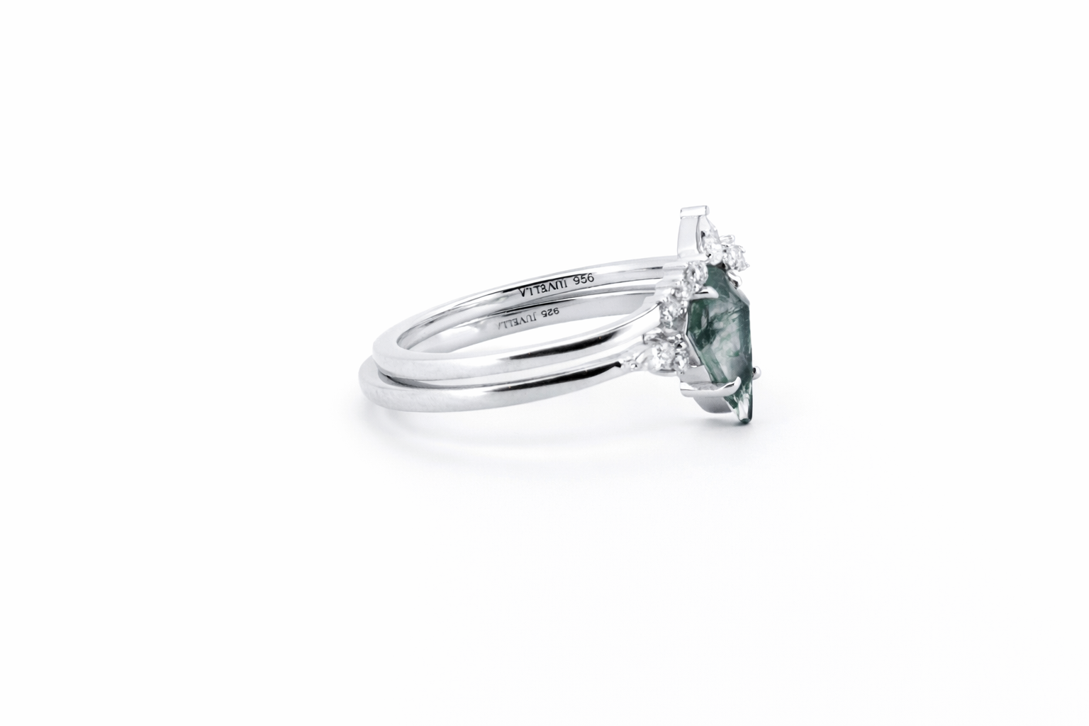 Astra moissanit ring