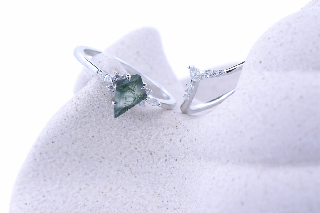 Astra moissanit ring