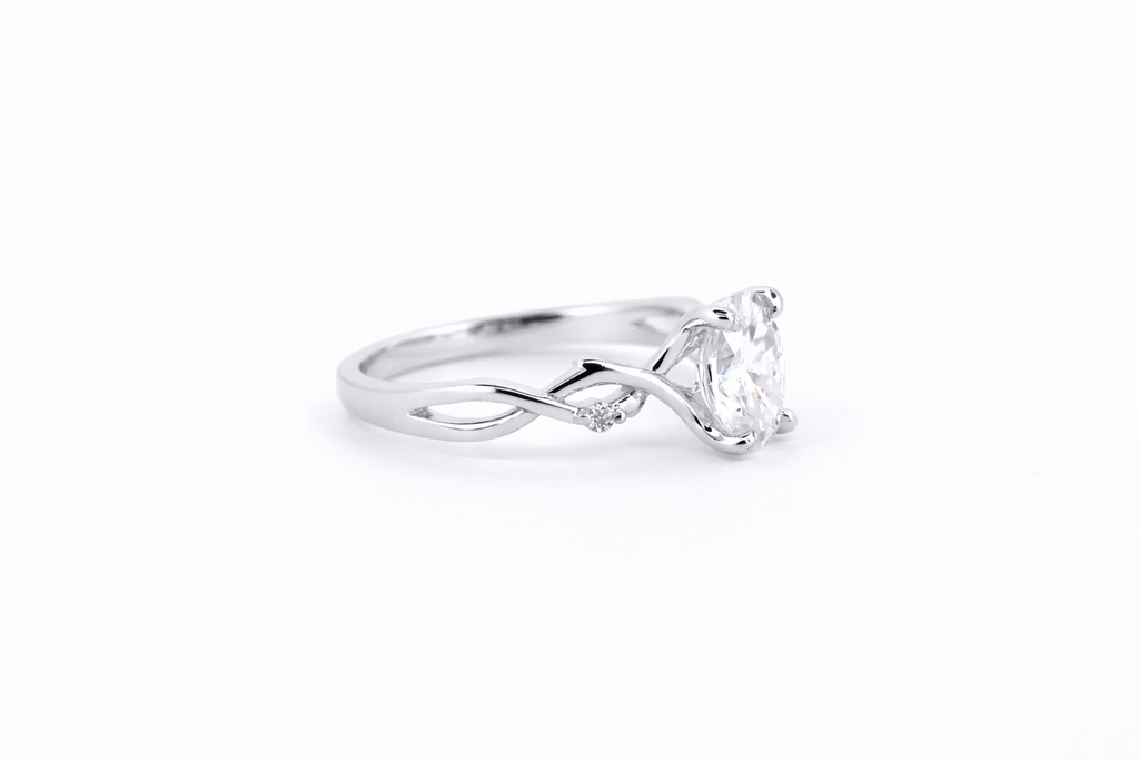 Mireya moissanit ring