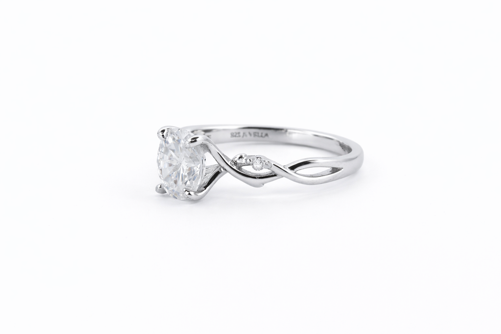 Mireya moissanit ring