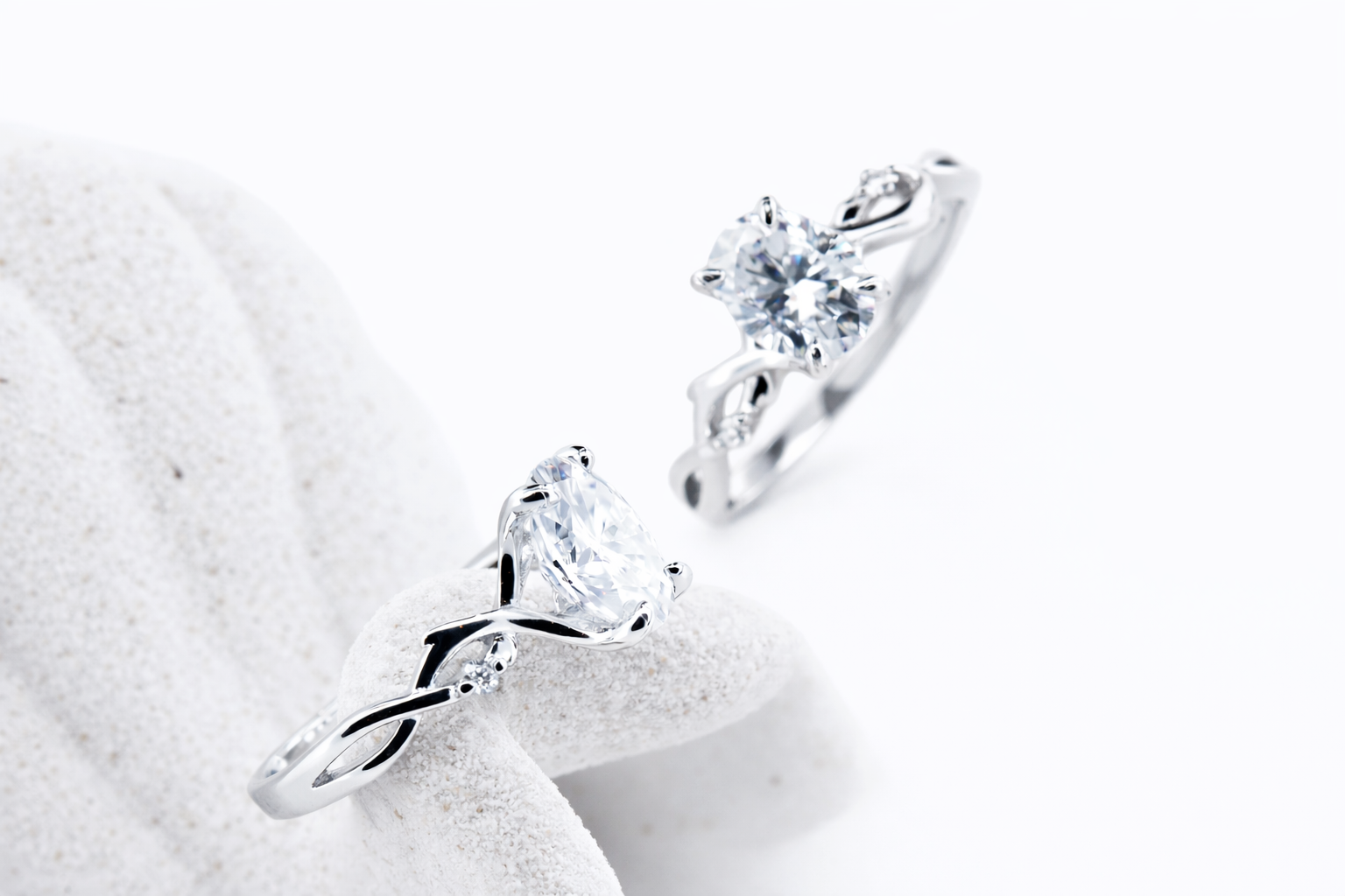 Mireya moissanit ring