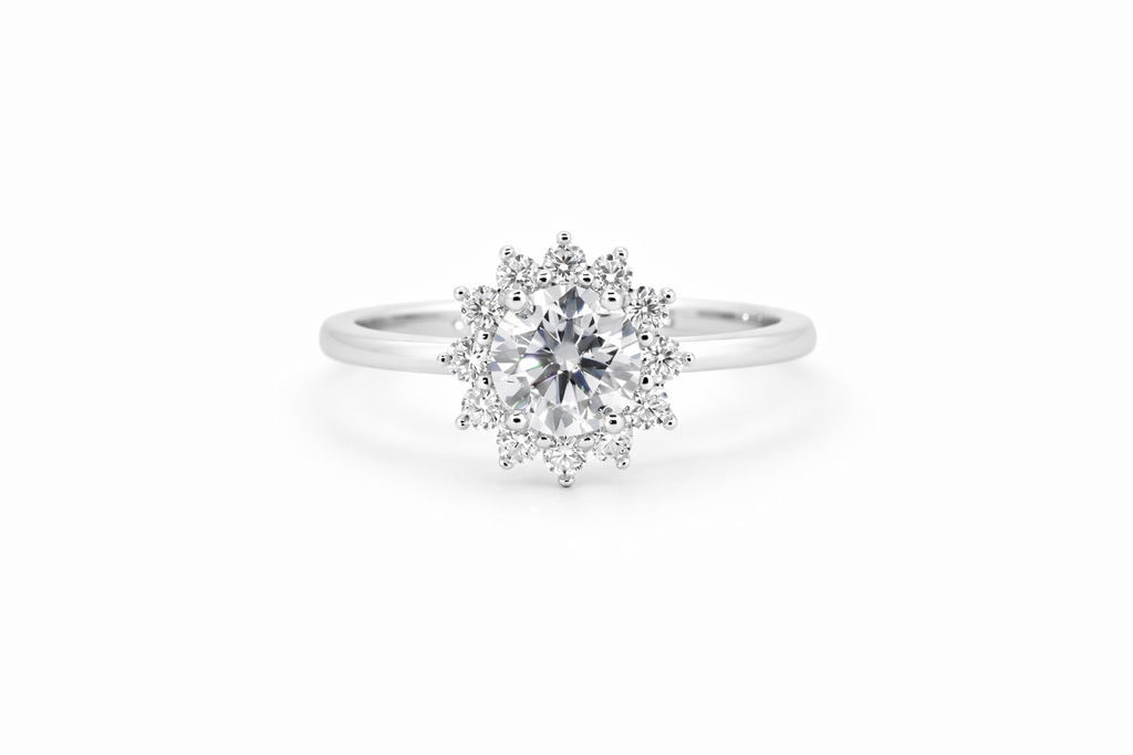 Elowen moissanit ring