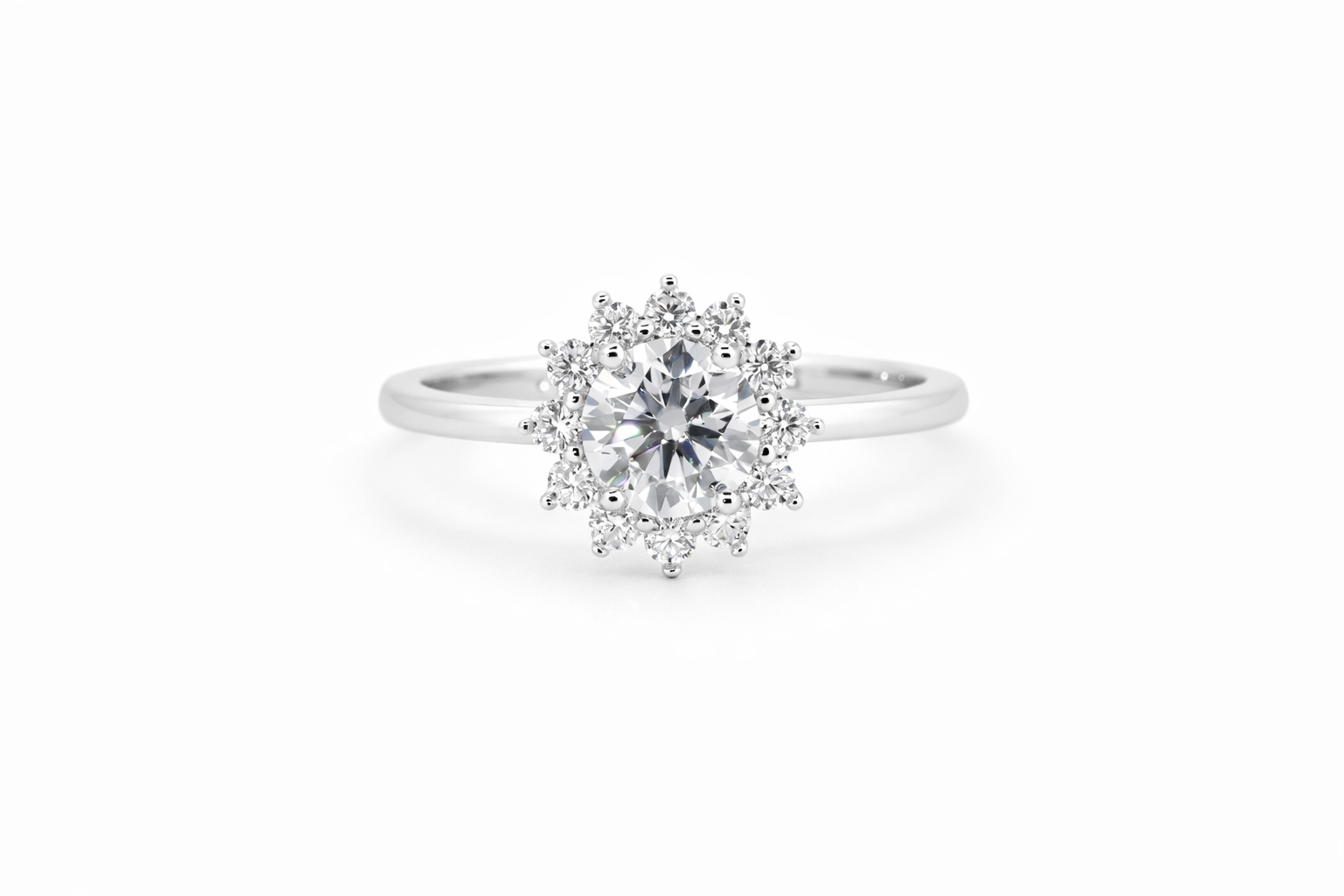 Elowen moissanit ring