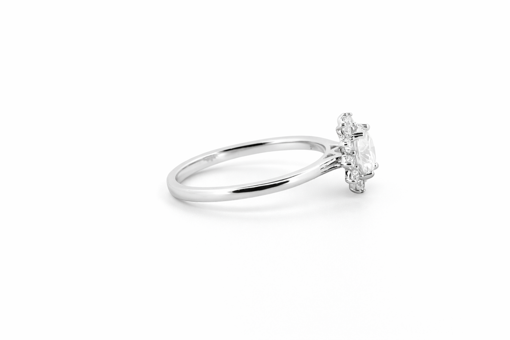 Elowen moissanit ring