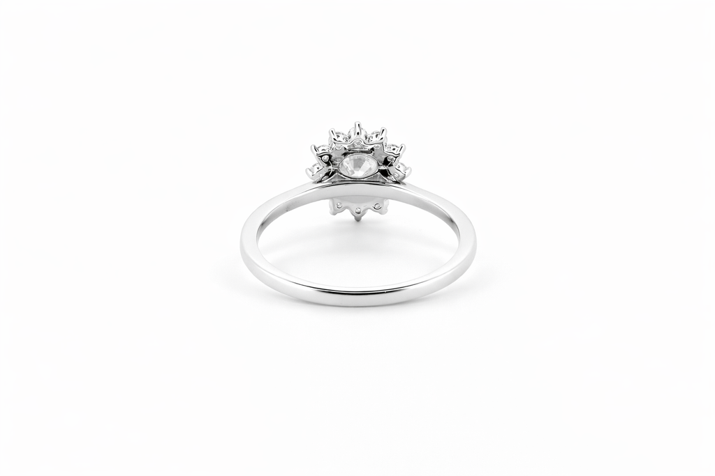 Elowen moissanit ring