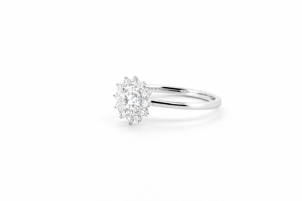 Elowen moissanit ring