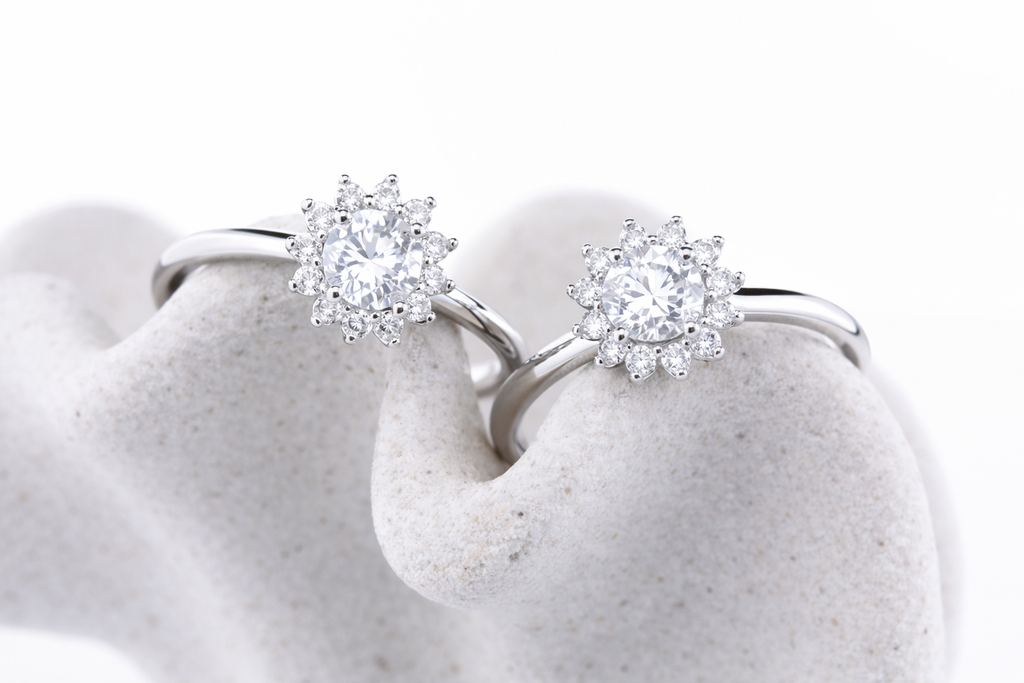 Elowen moissanit ring