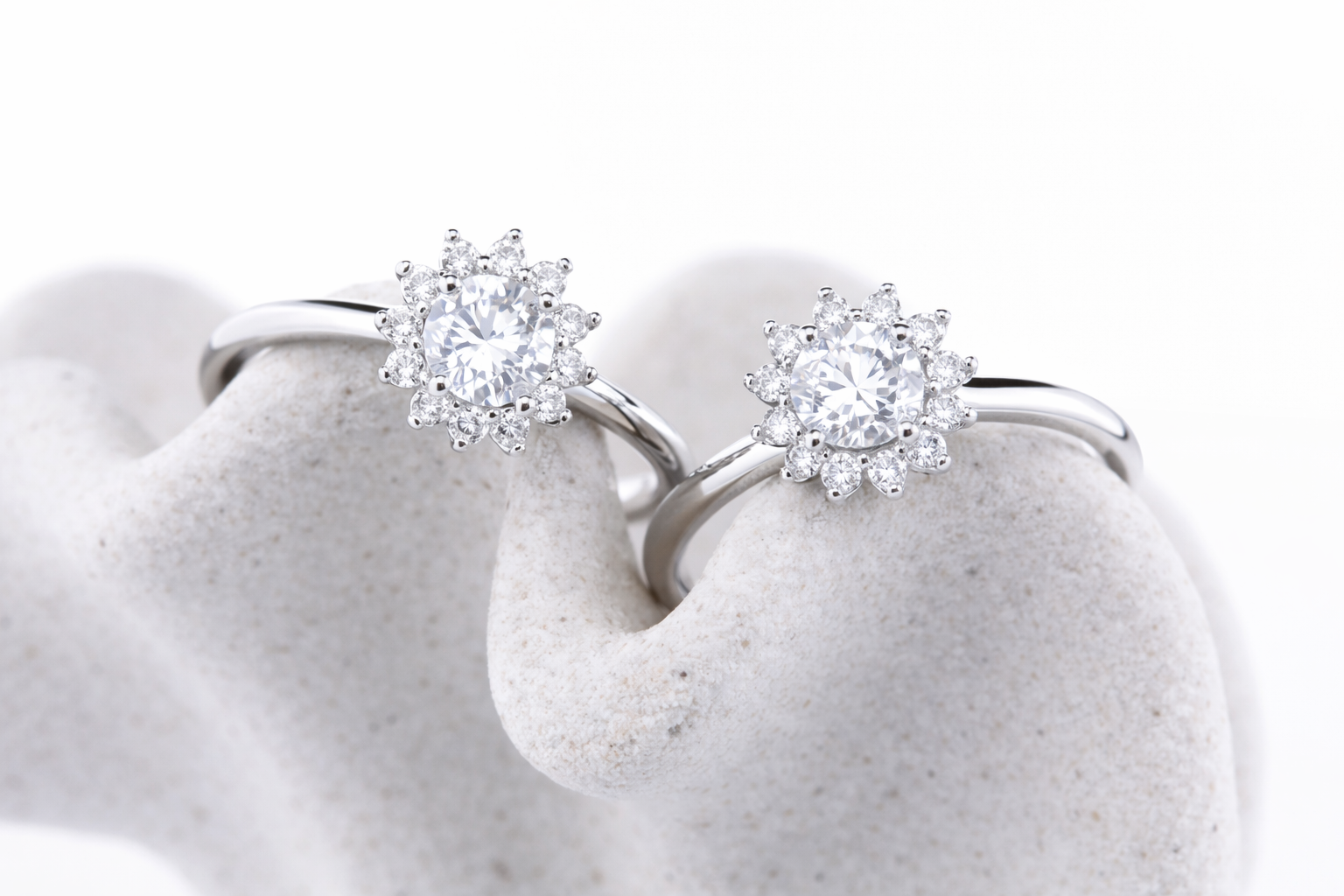 Elowen moissanit ring
