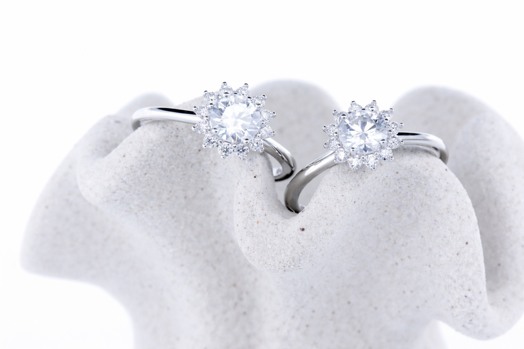 Elowen moissanit ring