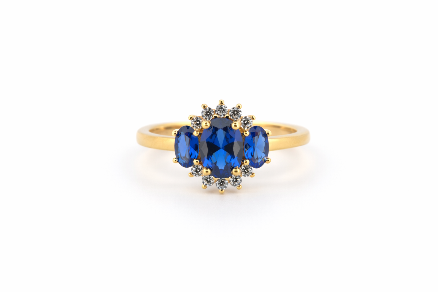 Saphira Crystal ring