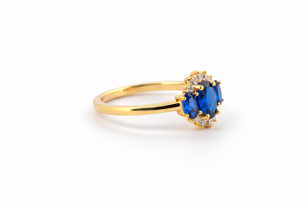 Saphira Crystal ring