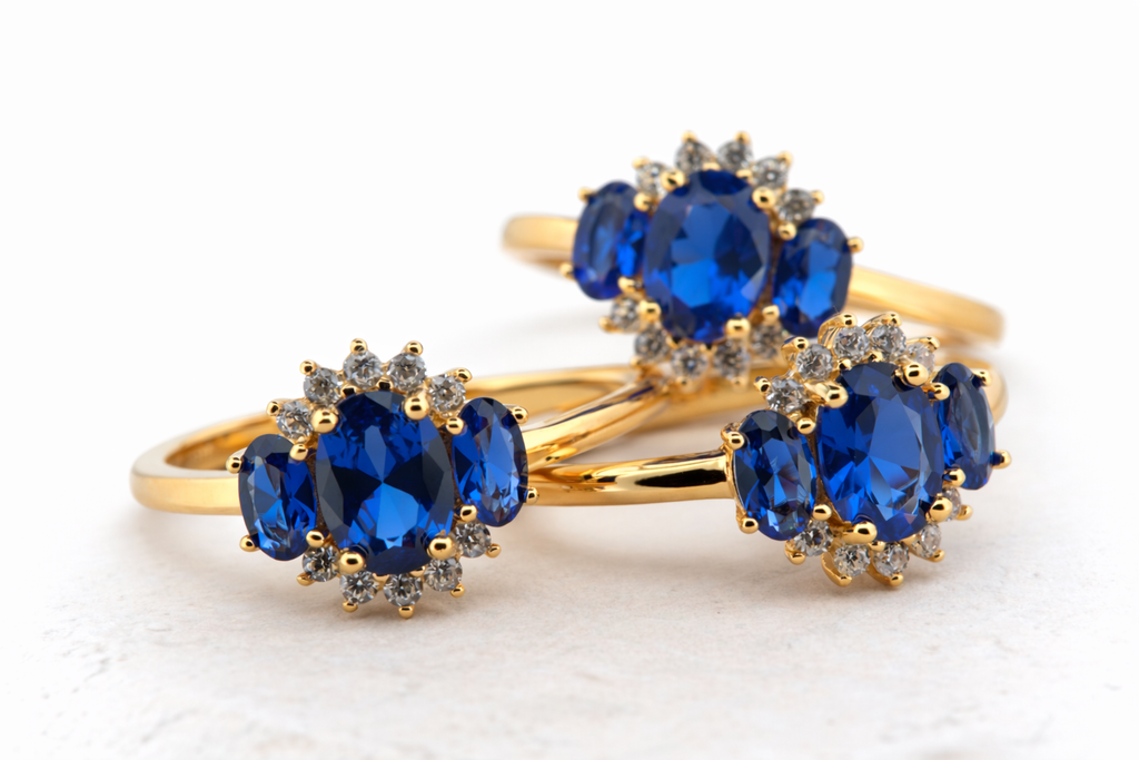 Saphira Crystal ring