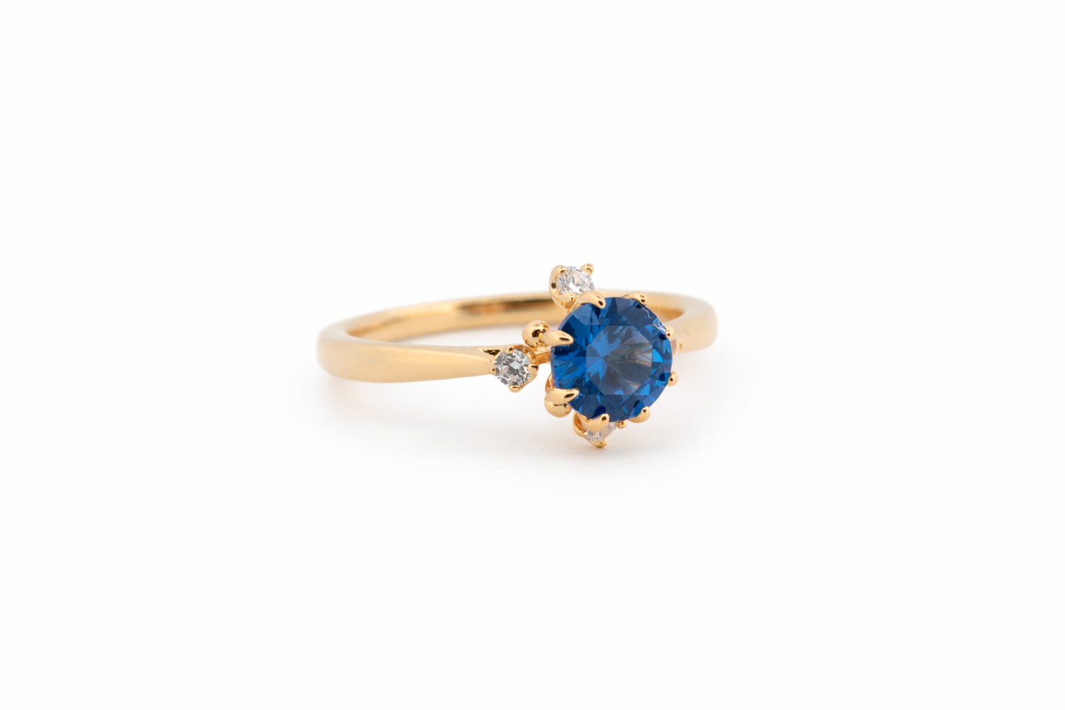 Azure Crystal ring