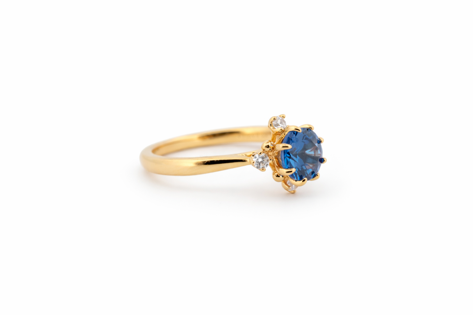 Azure Crystal ring