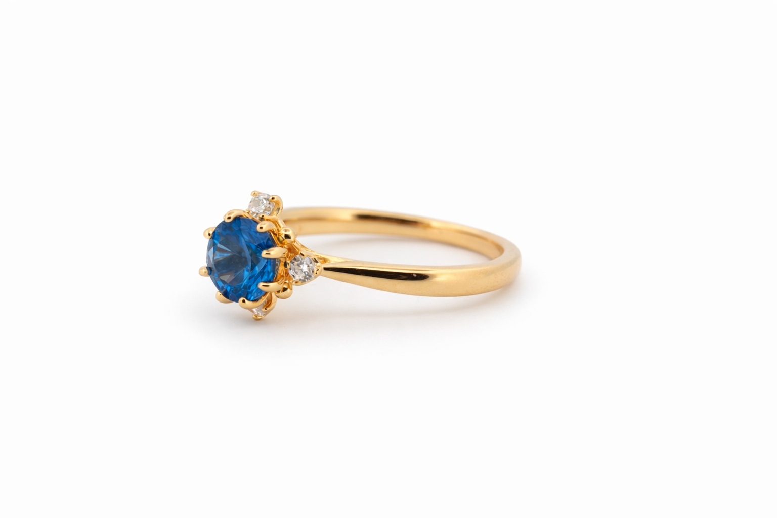 Azure Crystal ring