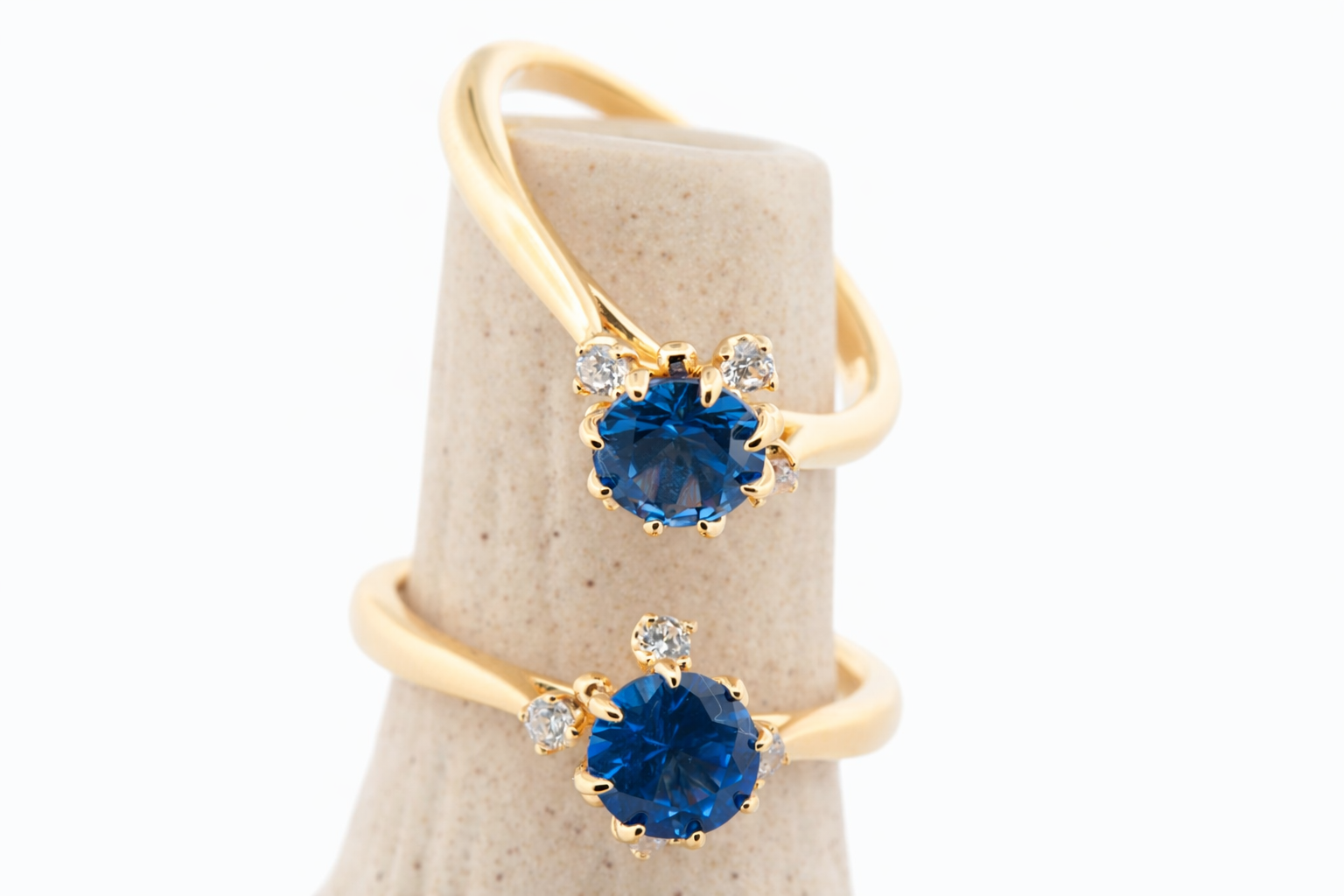 Azure Crystal ring