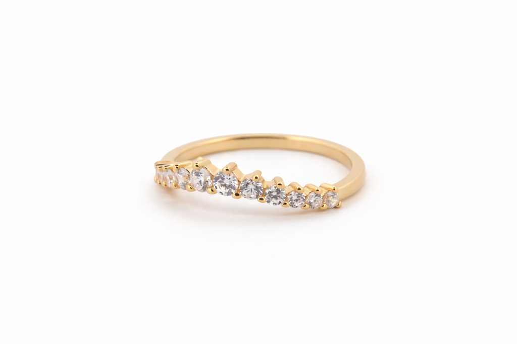 Celestine Crystal ring