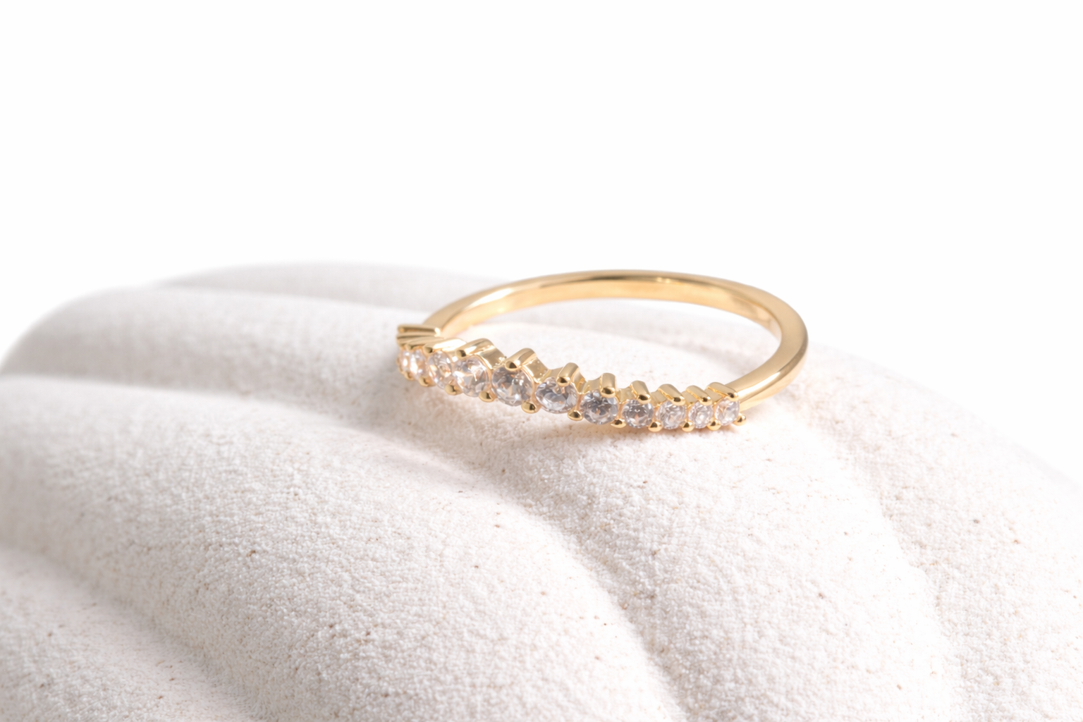 Celestine Crystal ring