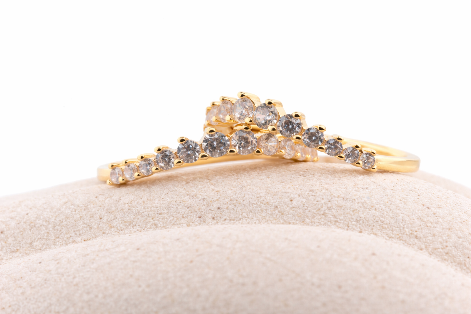 Celestine Crystal ring