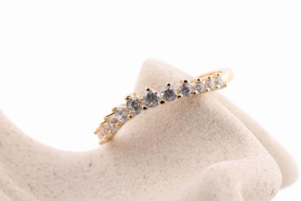 Celestine Crystal ring