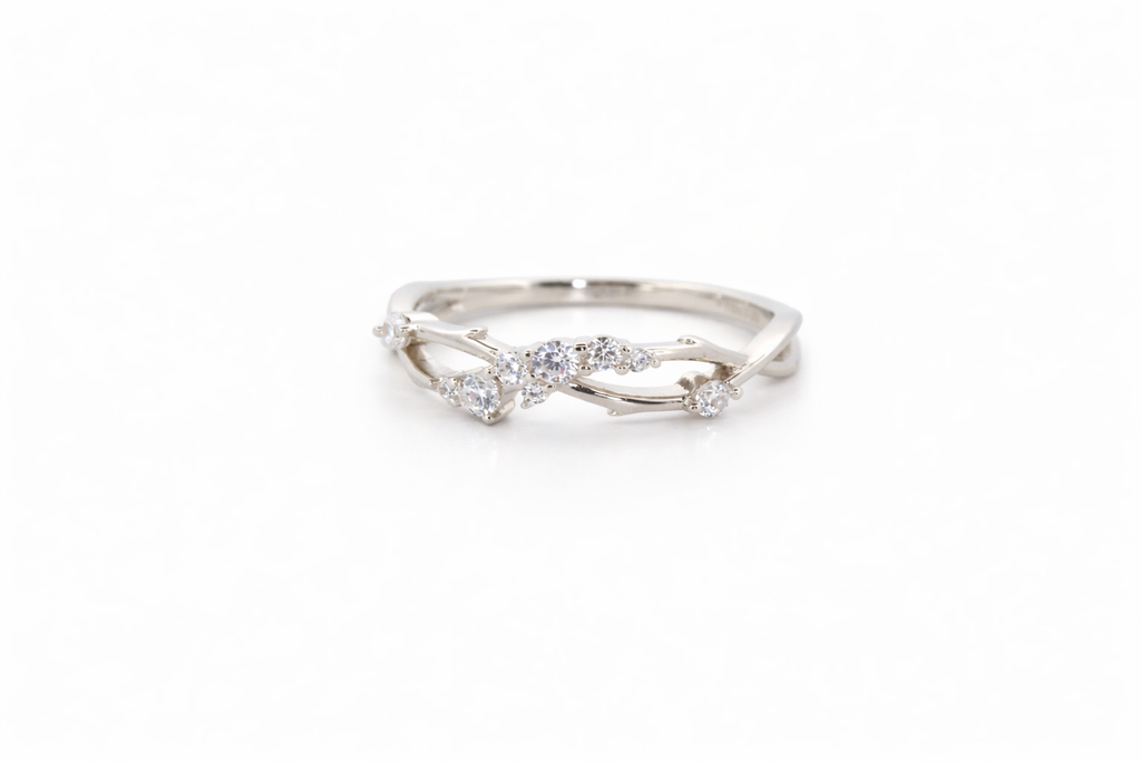 Lunaria Crystal ring