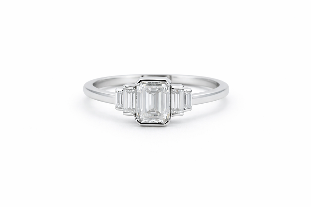 Lorien moissanit ring